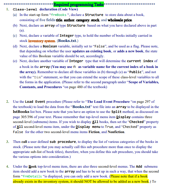 Solved I need to write a program that can read and display a | Chegg.com