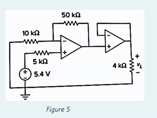 Solved For the circuit shown in Figure 5, calculate the load | Chegg.com