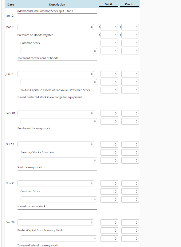 Solved Stockholders’ Equity: Transactions and Balance | Chegg.com