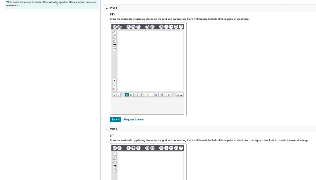Solved Write Lewis structures for each of the following | Chegg.com
