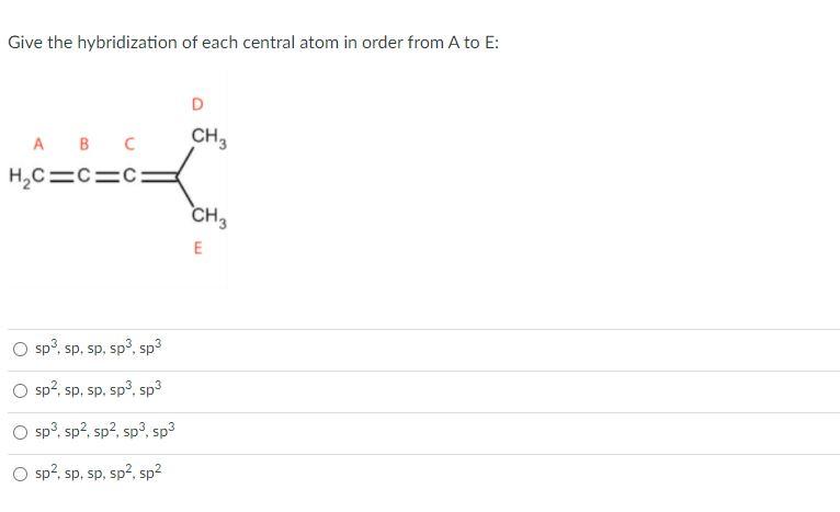 Solved sp2 hybrid orbitals have... trigonal planar symmetry. | Chegg.com