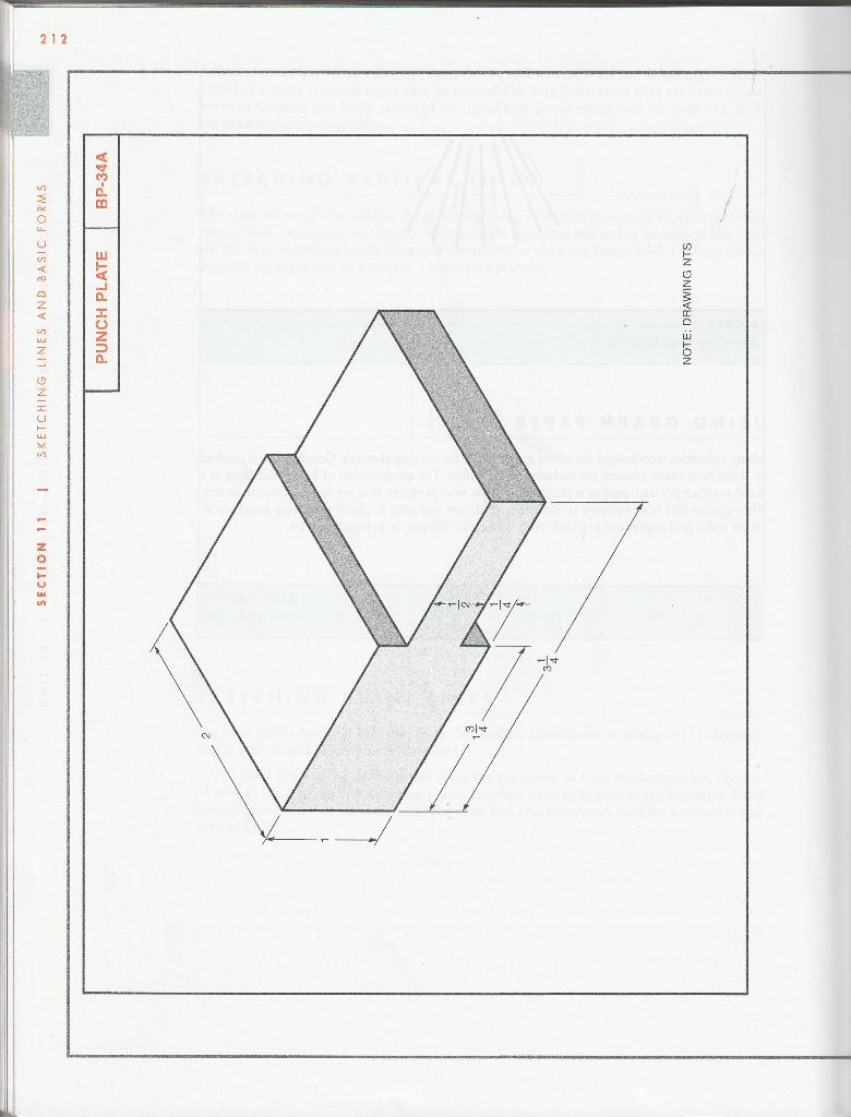 Solved how should this be sketched in three views front, | Chegg.com