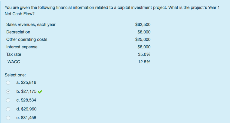 Solved You are given the following financial information | Chegg.com