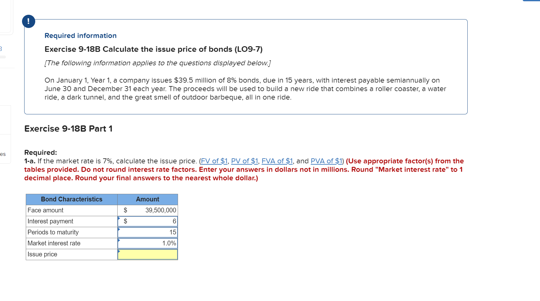 Solved ! B Required Information Exercise 9-18B Calculate The | Chegg.com