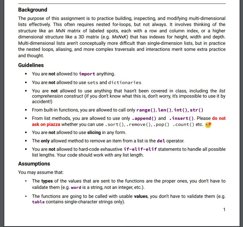 Solved I need to create a function that takes a list and | Chegg.com
