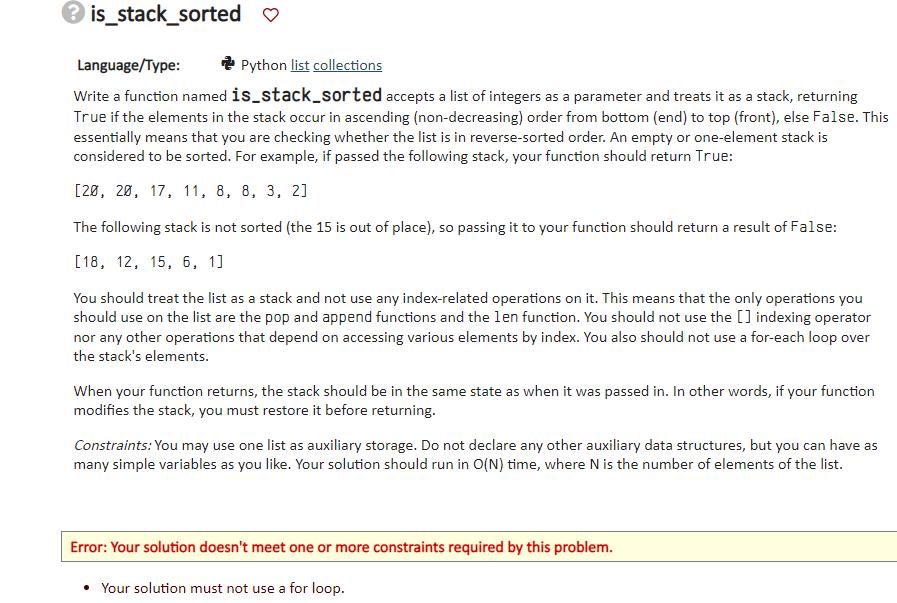 Solved Language/Type: Python list collections Write a | Chegg.com