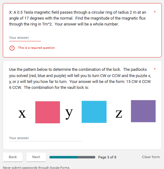 Solved X: A 0.5 Tesla magnetic field passes through a | Chegg.com