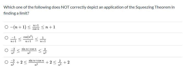 Solved Which one of the following does NOT correctly depict | Chegg.com