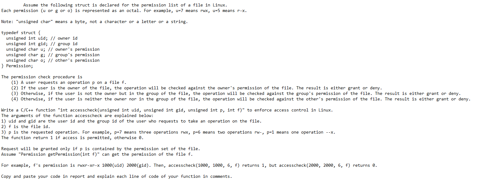 Solved Assume The Following Struct Is Declared For The Pe Chegg Com