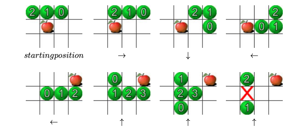 Solved Python snake A logical step forward from interactive | Chegg.com