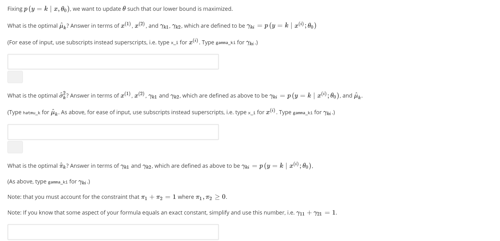 Consider The Following Mixture Of Two Gaussians P Chegg Com