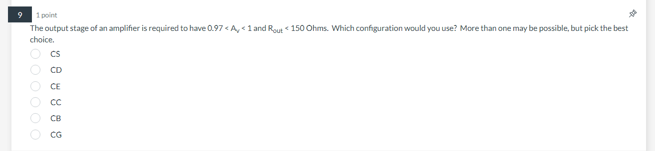 Solved The output stage of an amplifier is required to have | Chegg.com