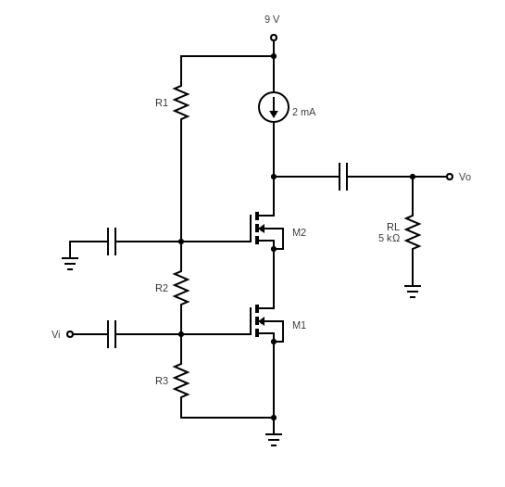 [Solved]: M1 M2, IR1 = IR2 = IR3 = 1A, Kn = 4 MA/V^2