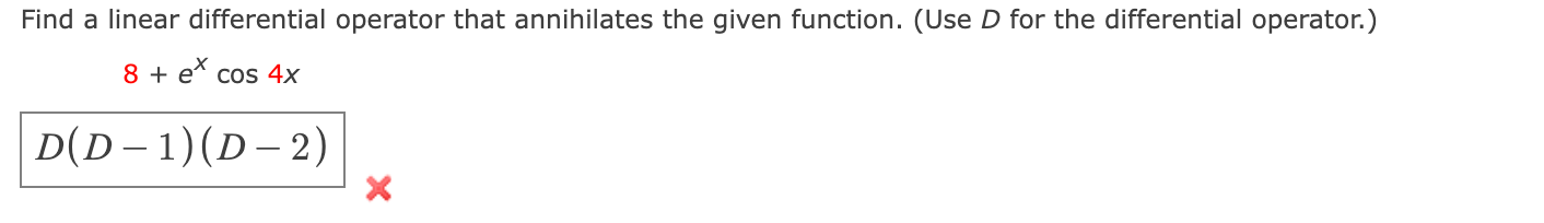 Solved Solve the given third-order differential equation by | Chegg.com