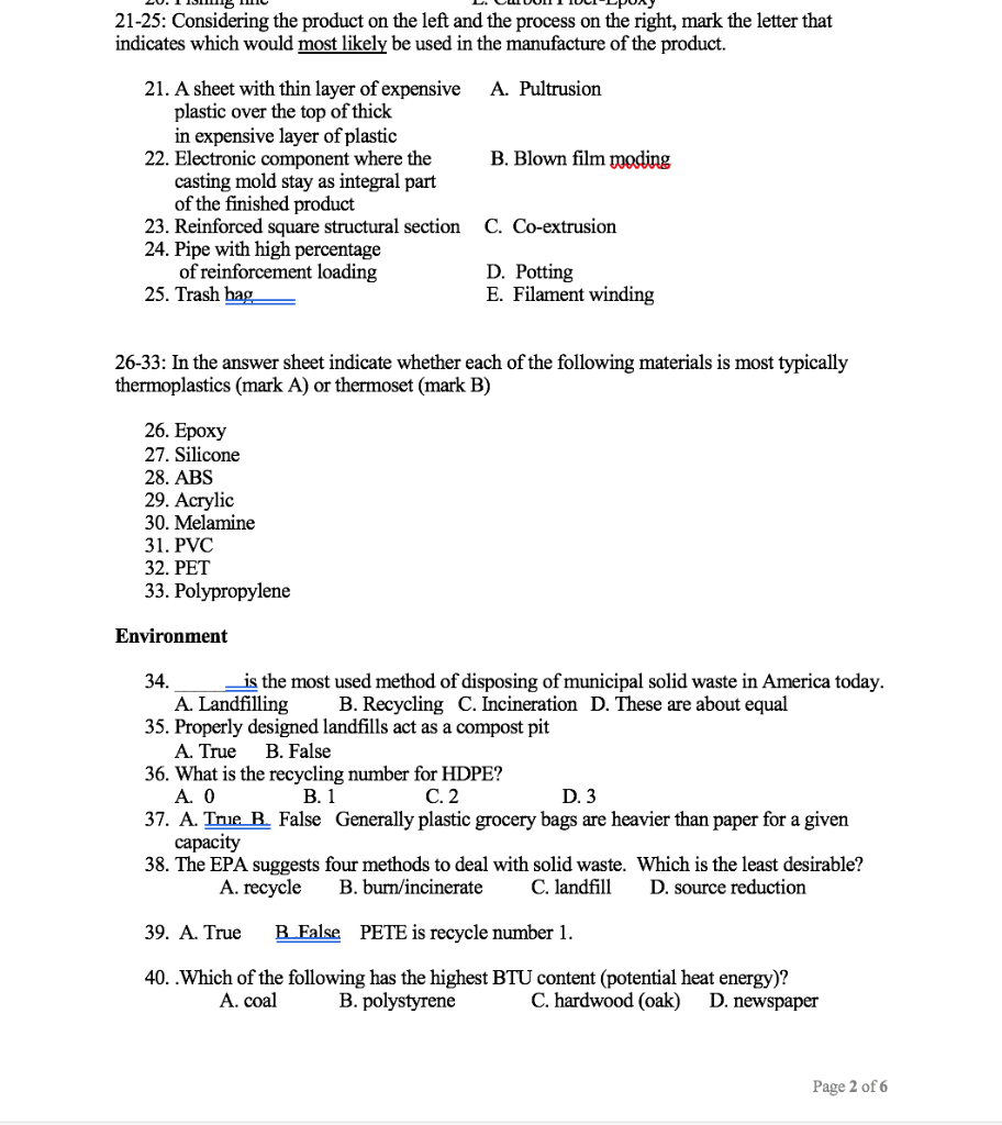 Solved 21-25: Considering the product on the left and the | Chegg.com