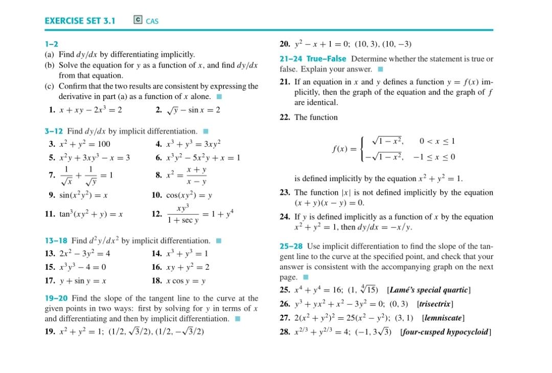 Solved Section 3 1 6 9 16 25 Section 3 2 7 11 15 Chegg Com