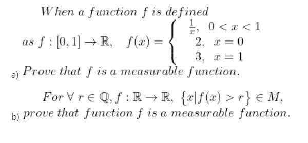 Solved This is a question from the Analysis class, but as I | Chegg.com
