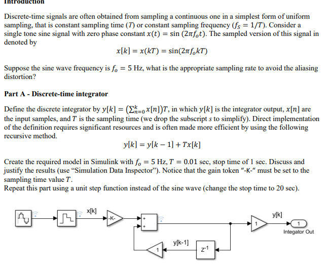 Solved Discrete-time Signals Are Often Obtained From | Chegg.com