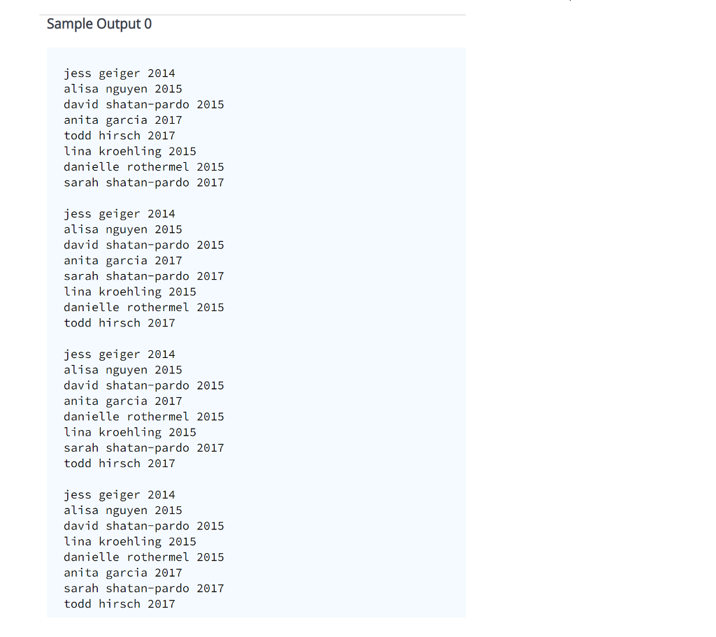 Solved Please help me write this code in Java 8. I already | Chegg.com