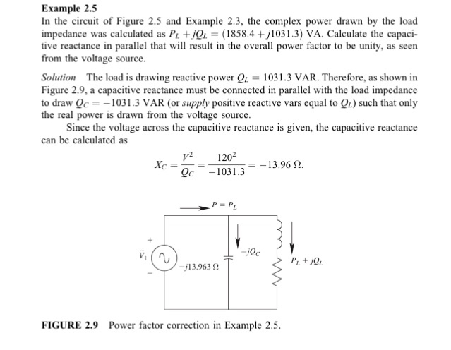 Solved 2.9 In Example 2.5, calculate the compensating | Chegg.com