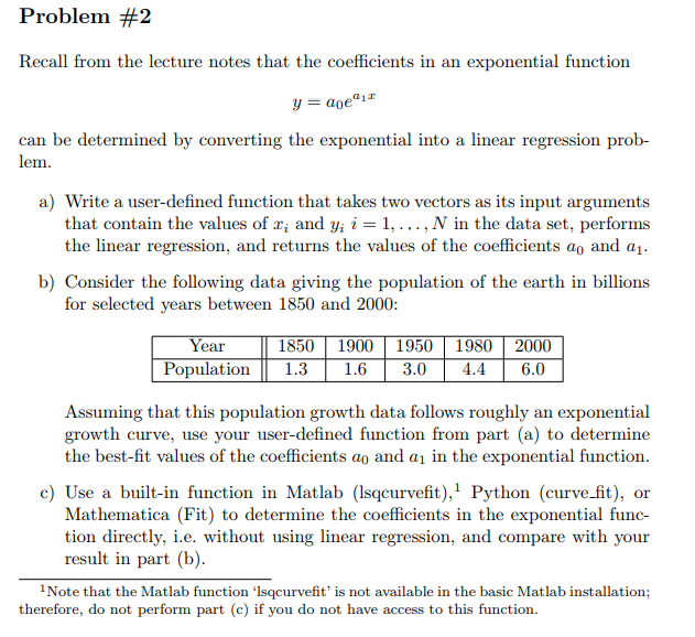 Solved Can you please help me solve this linear regression | Chegg.com