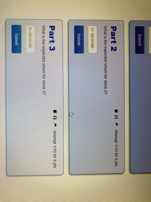 Solved Problem 1 Intro The table below shows information for | Chegg.com