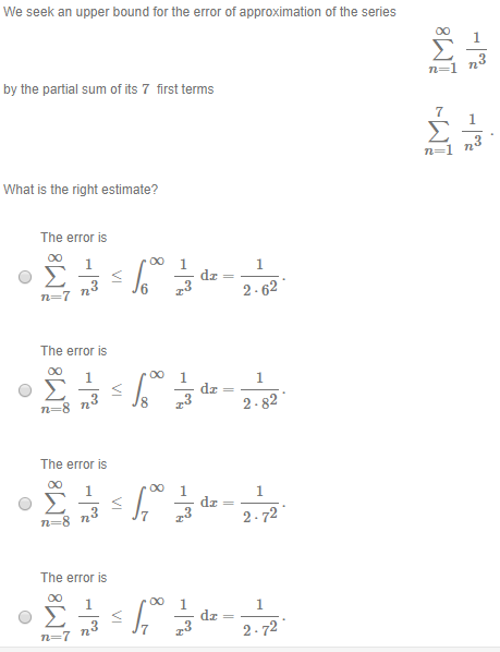 Solved We seek an upper bound for the error of approximation | Chegg.com