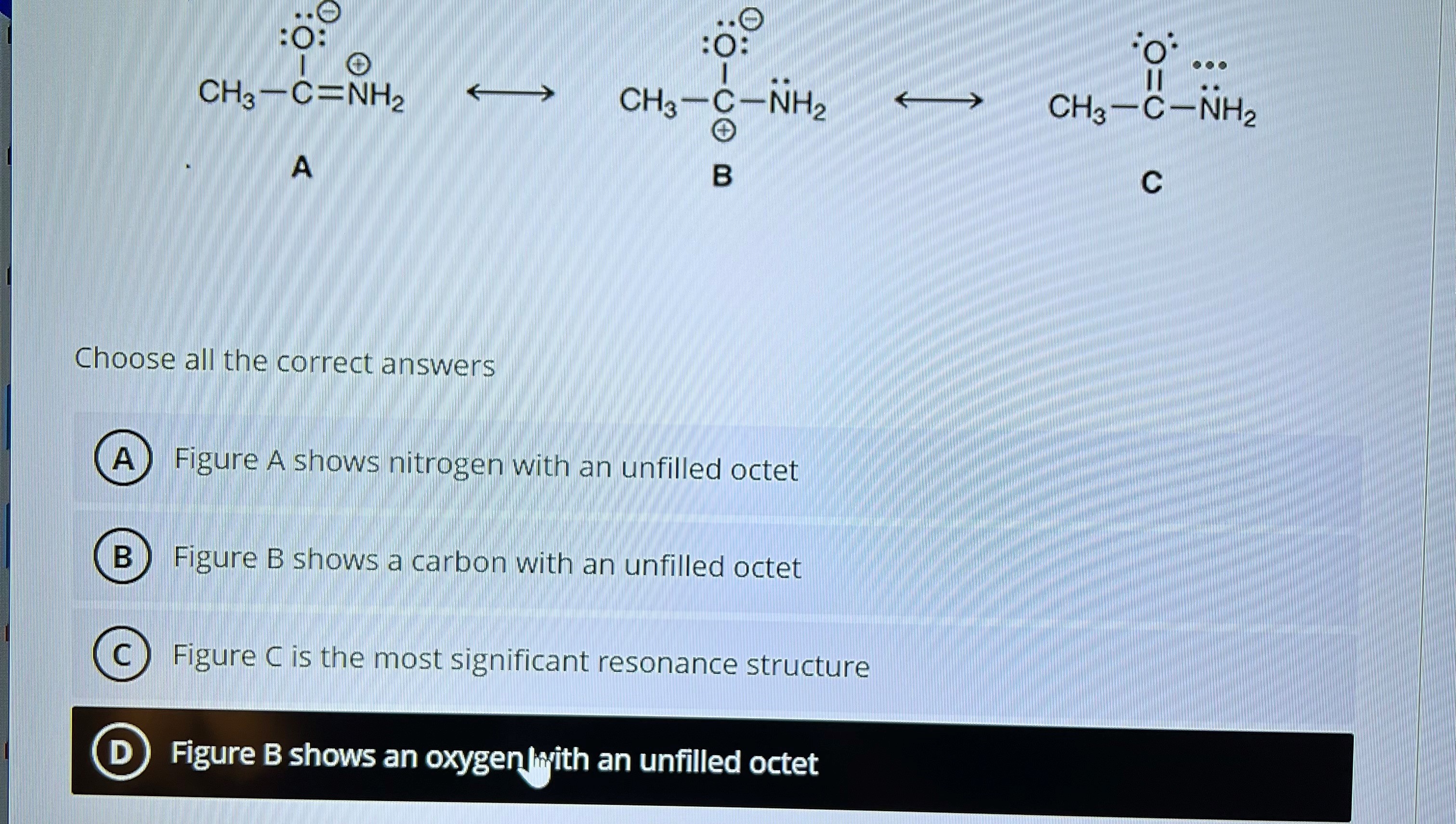 A B C Choose all the correct answers Figure A shows | Chegg.com