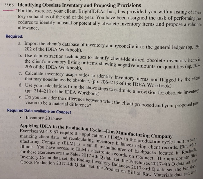 Obsolete Provision Accounting Archive | December 24 2018 | Chegg.com