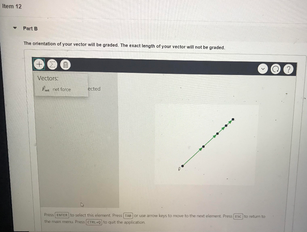 Solved Item 12 Part A The two motion diagrams are shown | Chegg.com