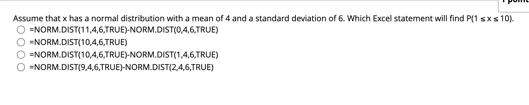 Solved Assume That X Has A Normal Distribution With A Mean 