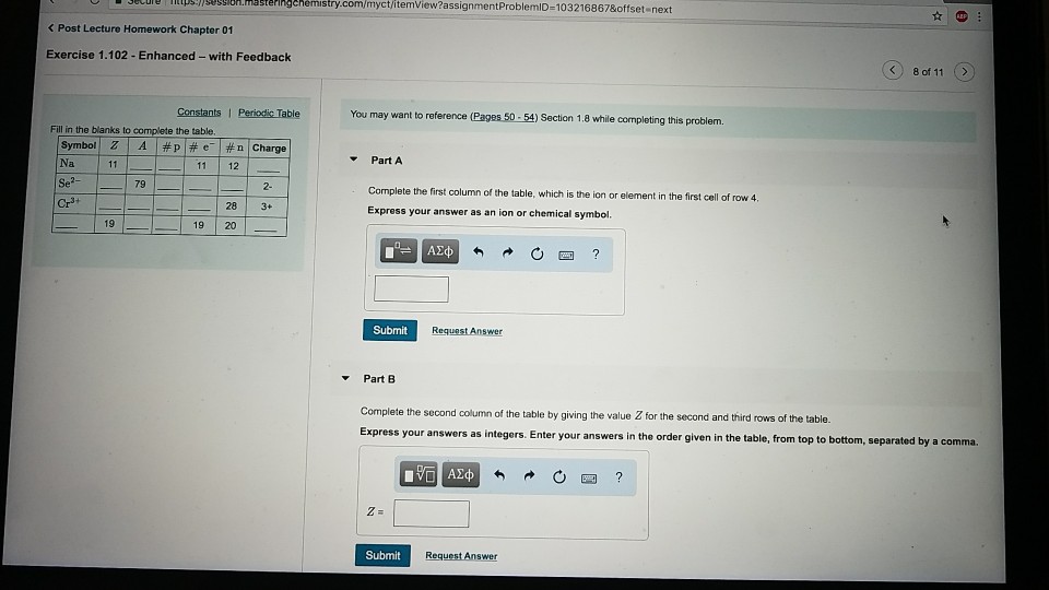 Solved 1astegch mistry Chegg