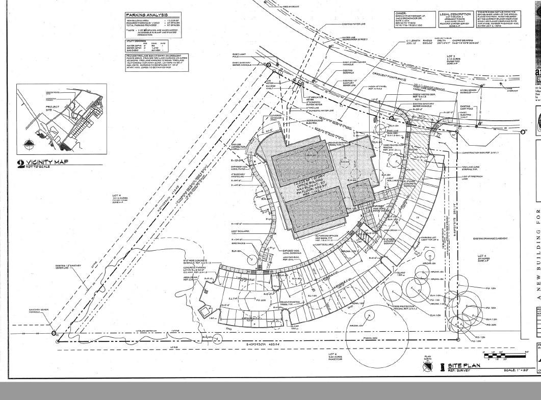 Solved Use the example building site plan provided in | Chegg.com