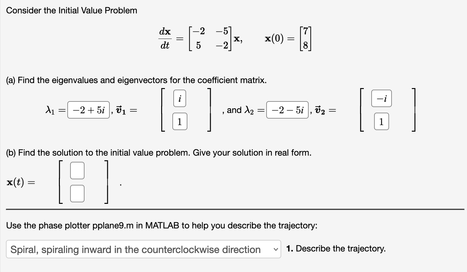 Solved Consider the Initial Value Problem | Chegg.com