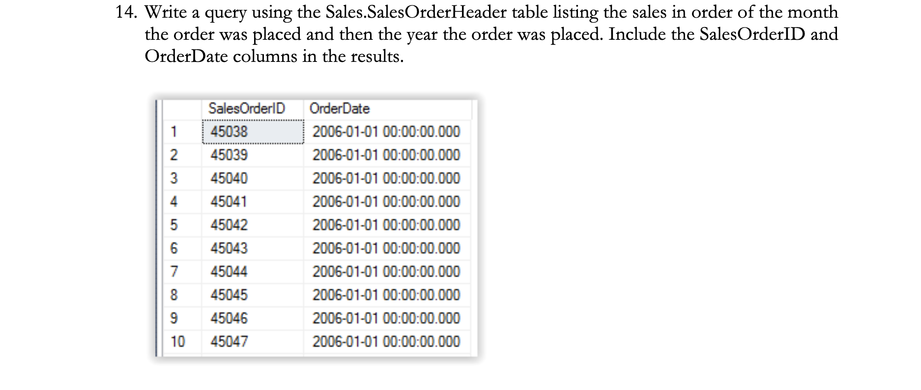 Solved 11 Write A Query Using The Productionproduct Table