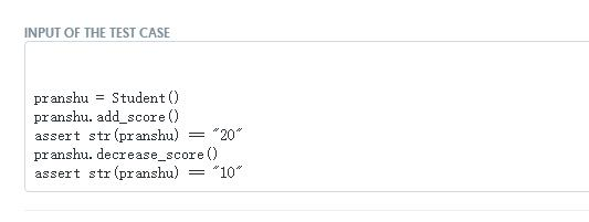 Solved Write a class Student) such that it has an attribute | Chegg.com