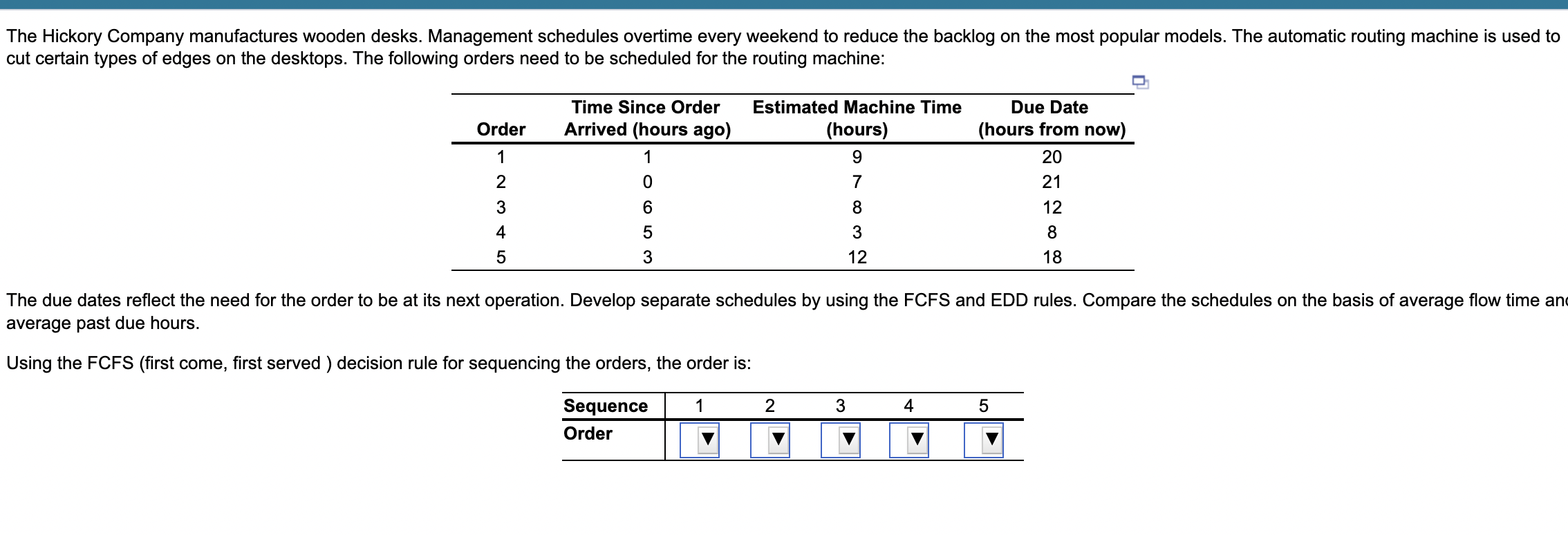 solved-a1-using-the-edd-earliest-due-date-decision-chegg