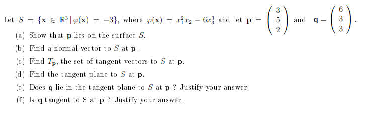 Solved And Q 3 5 2 Lets X R3 X 3 Where Y X Xi Chegg Com