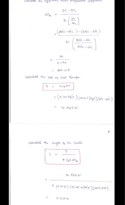 Solved Water at 20 C with a mass flow rate of 1.0 kg/s | Chegg.com