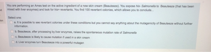 Solved What type of mutation is most likely to be | Chegg.com