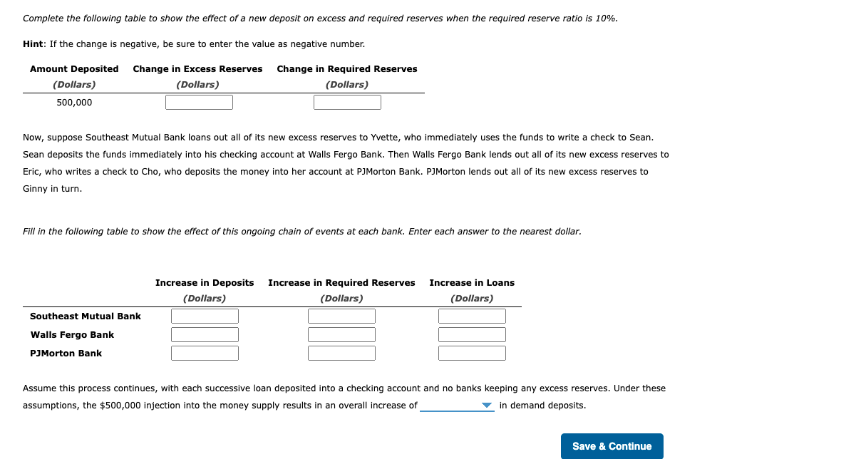 Solved Suppose Southeast Mutual Bank Walls Fergo Bank and Chegg com