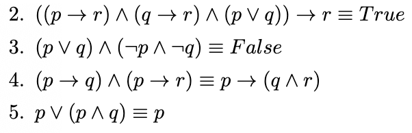 Solved 4. Properties/Laws of propositional logic Using | Chegg.com