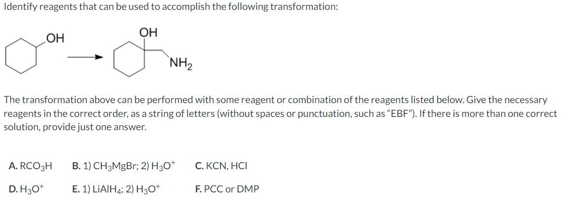 solved-identify-reagents-that-can-be-used-to-accomplish-the-chegg