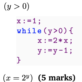 Solved Decide whether the following Hoare sentences are | Chegg.com