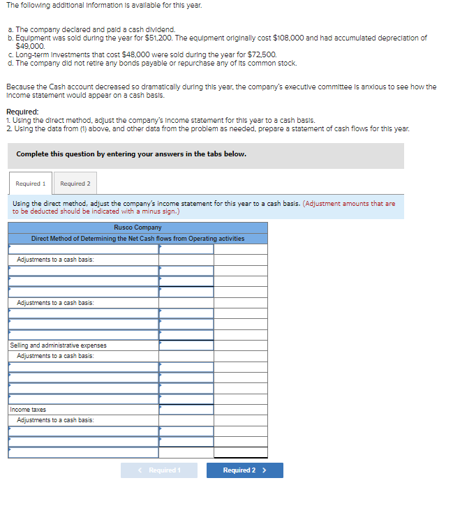 Solved Problem 13A-5 (Algo) Prepare and Interpret a | Chegg.com