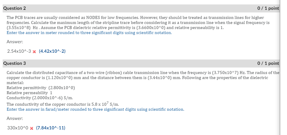 Solved I need these questions explained on how to get the | Chegg.com