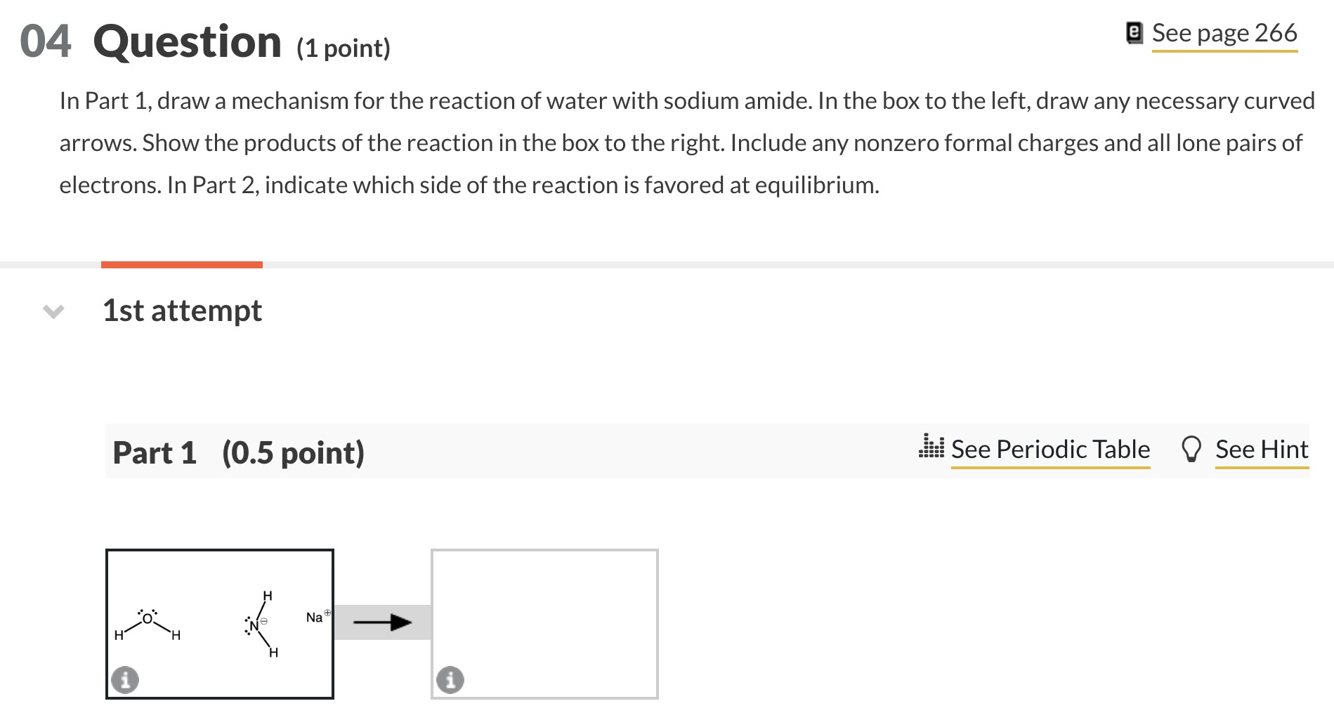 Solved 04 ﻿Question (1 ﻿point)르 ﻿See page 266In Part 1, | Chegg.com