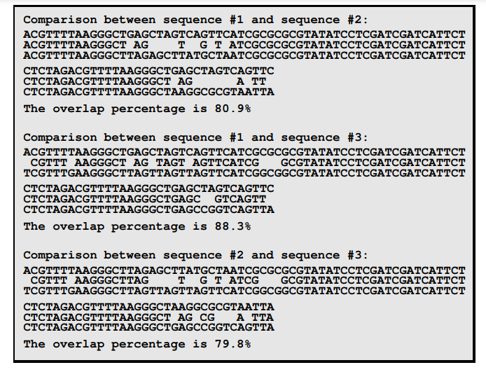 Your task is to write a C program, called dna.c, that | Chegg.com