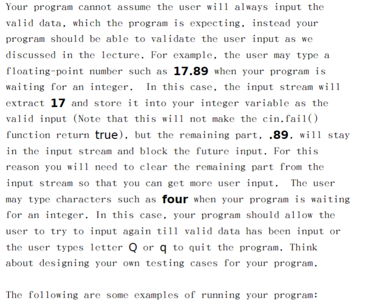 Solved Write a program that repeated 1y reads a sequence of | Chegg.com
