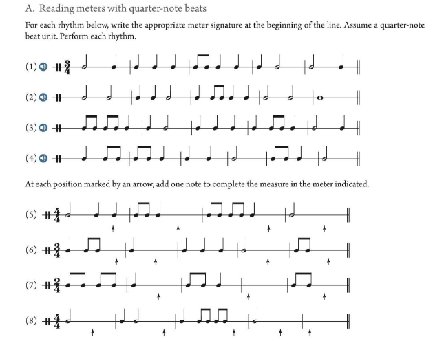 This is a music theory question. For each rhythm | Chegg.com